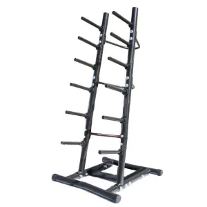 Muscle Motion Aerobic Pump Weights/Bars Storage Rack