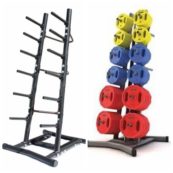 Muscle Motion Aerobic Pump Weights/Bars Storage Rack
