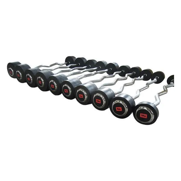 Muscle Motion Fixed Curl Barbell Set 10kg-55kg
