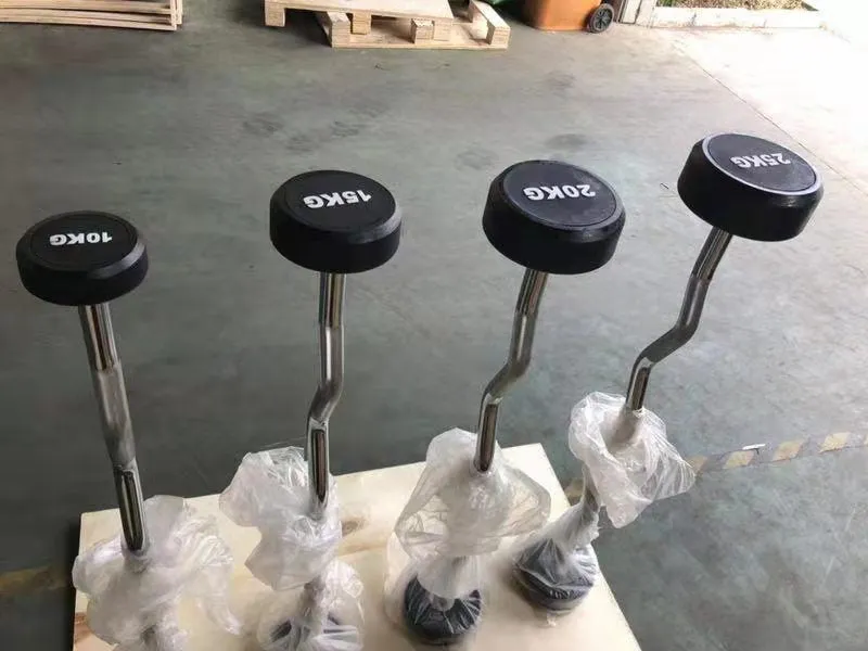 Muscle Motion Fixed Curl Barbell Set 10kg-55kg