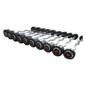 Muscle Motion Fixed Curl Barbell Set 10kg-55kg