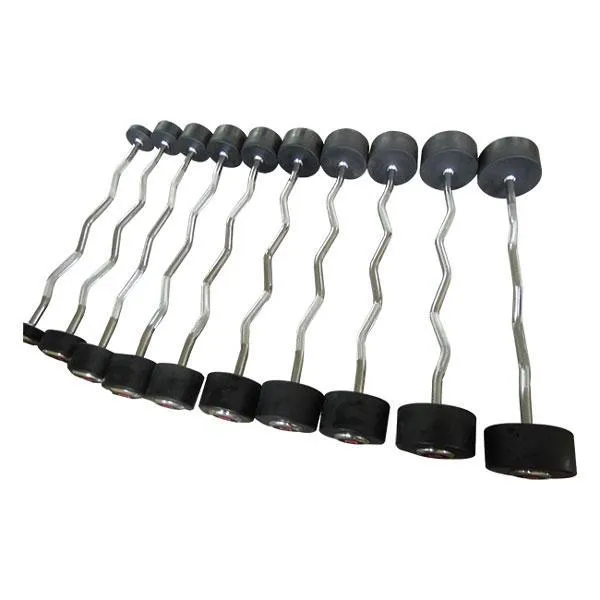 Muscle Motion Fixed Curl Barbell Set 10kg-55kg