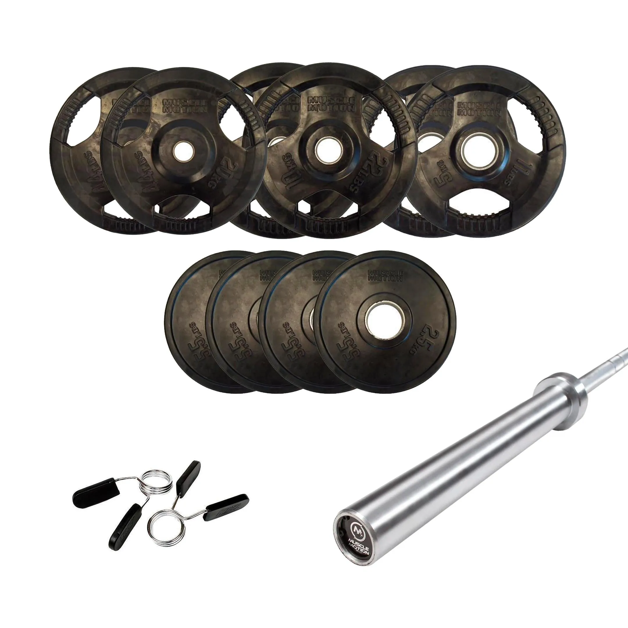 Muscle Motion PR1012 Package - Muscle Motion PR1012 Package - Power Rack inc high low pulley   Bench   Bar   77.5kg Olympic weights