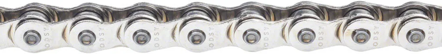 Odyssey Bluebird Chain - Single Speed 1/2" x 1/8" 112 Links Silver