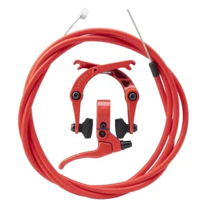 Odyssey Springfield U-Brake and Lever Kit - Fire Engine Red