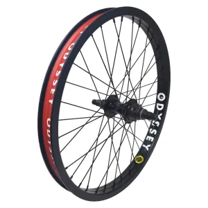Odyssey Stage-2 Rear Wheel - 20" 14 x 110mm Rim Brake RHD Cassette Black