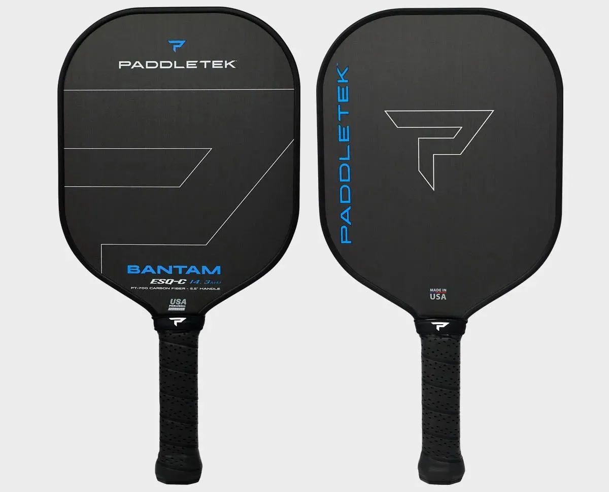 Paddletek Bantam ESQ-C 14.3 mm Pickleball Paddle: Precision, Power, and Control