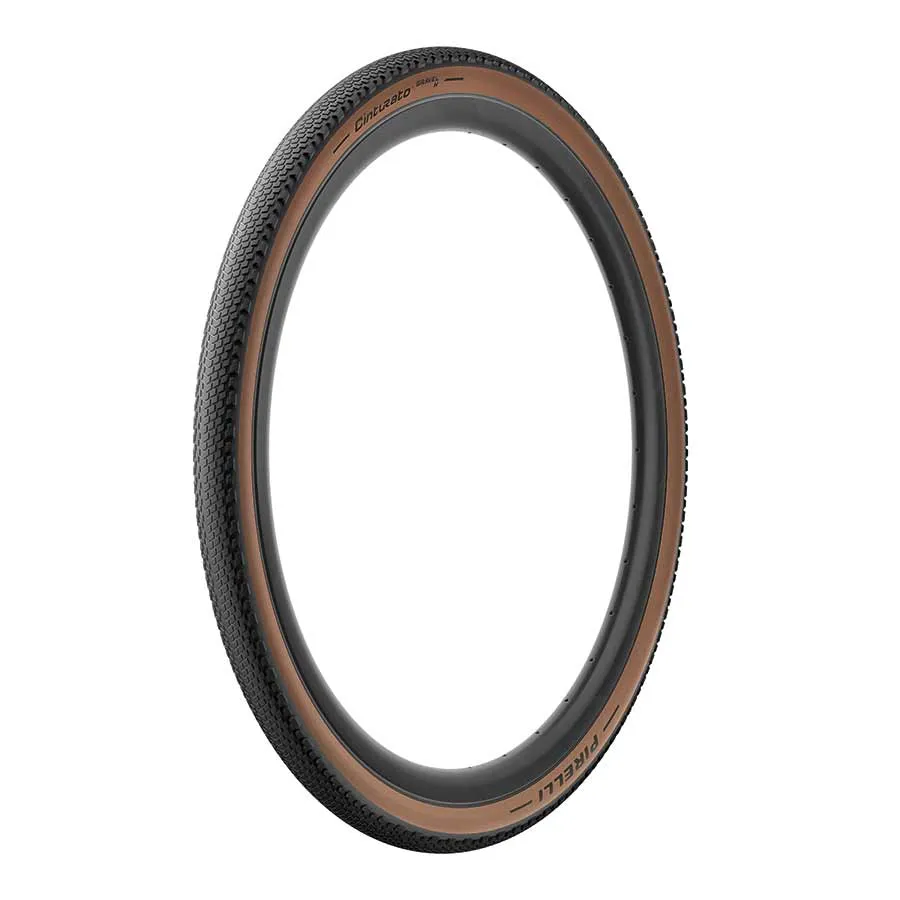 Pirelli Cinturato Gravel H Tire - 650b x 45 Tubeless Folding Classic Tan