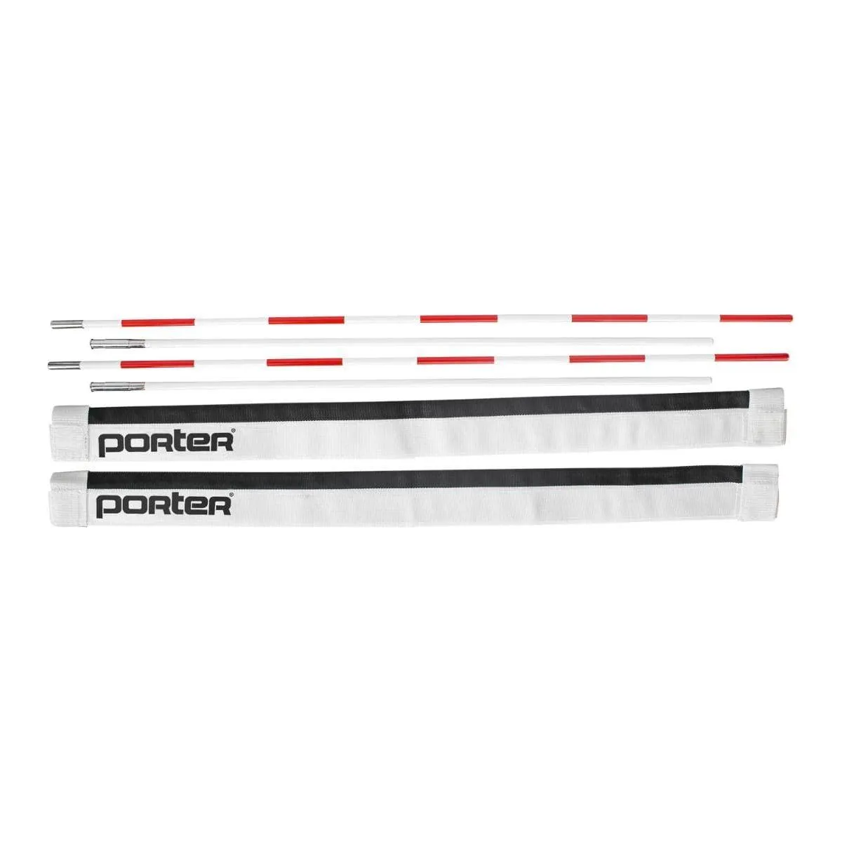 Porter Volleyball Economy Net Antenna W/ Boundry Markers 00546000