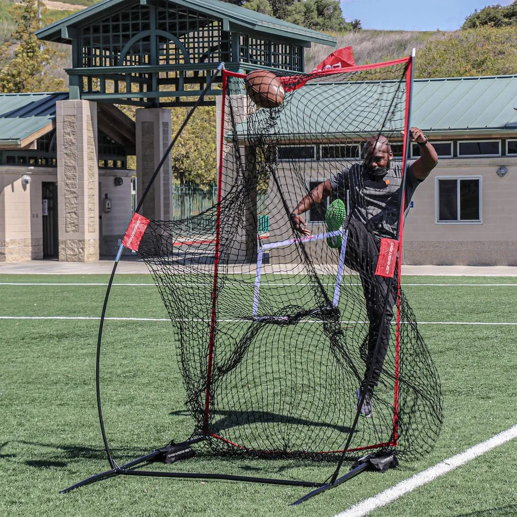 Powernet Sideline Trainer 7 x 4 FT Football Kicking Net 1198
