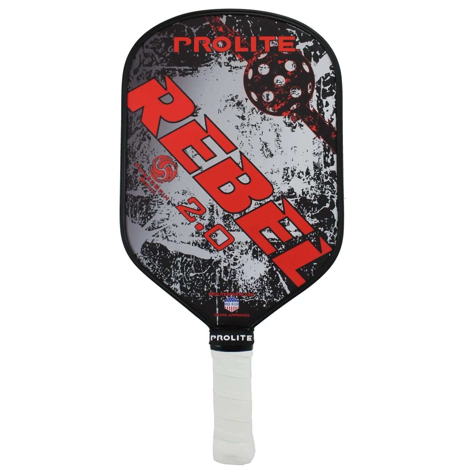 Prolite Rebel Powerspin 2.0 Pickleball Paddle