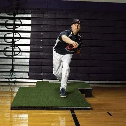 ProMounds Pro Two-Piece Baseball Pitching Mound Green Turf MP2031