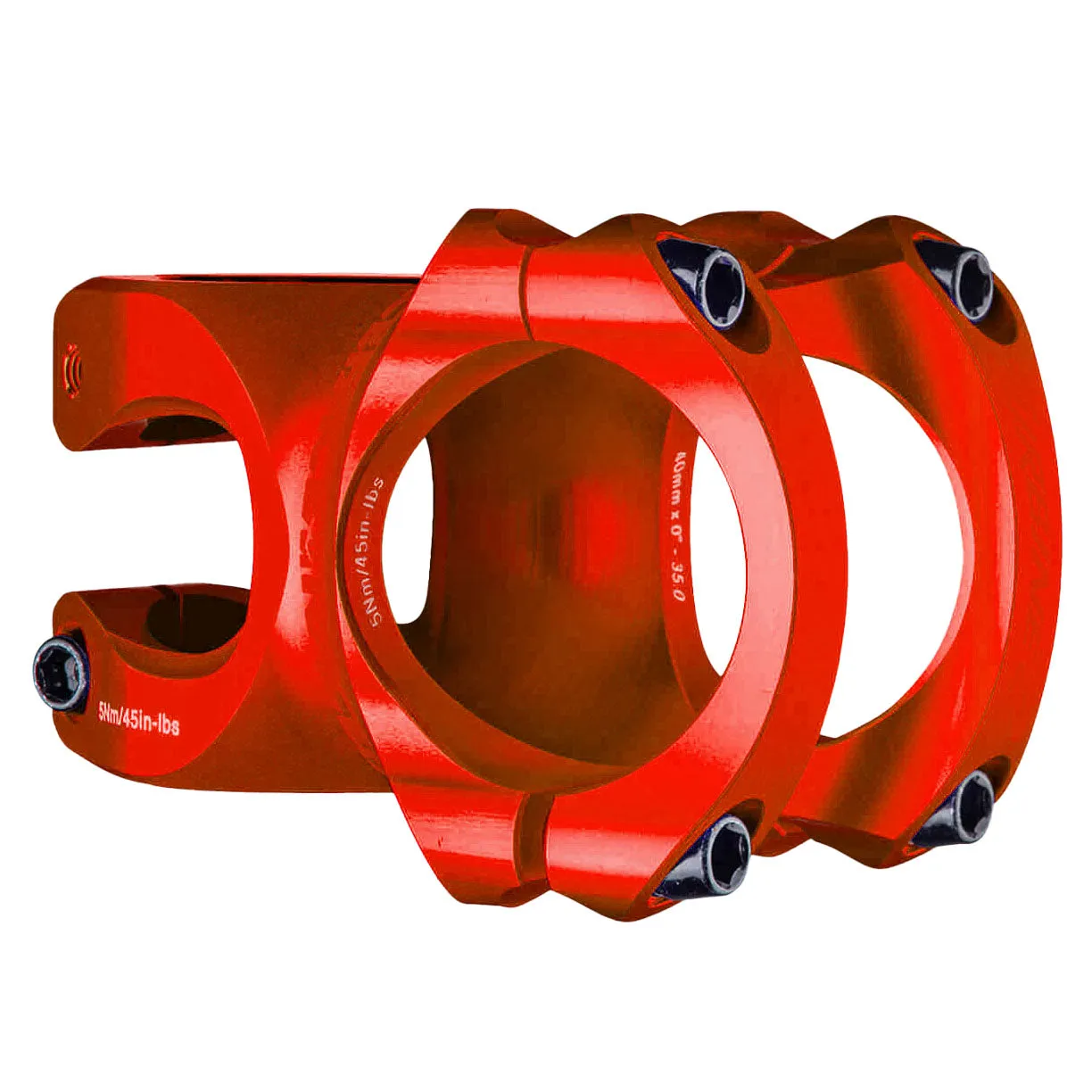 RaceFace Turbine R 35 Stem - 50mm 35mm Clamp  /-0 1 1/8" Red