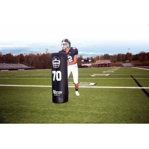 Rae Crowther Football 70 Lb. Heavy Round Dummy (Black) 70HRD-B