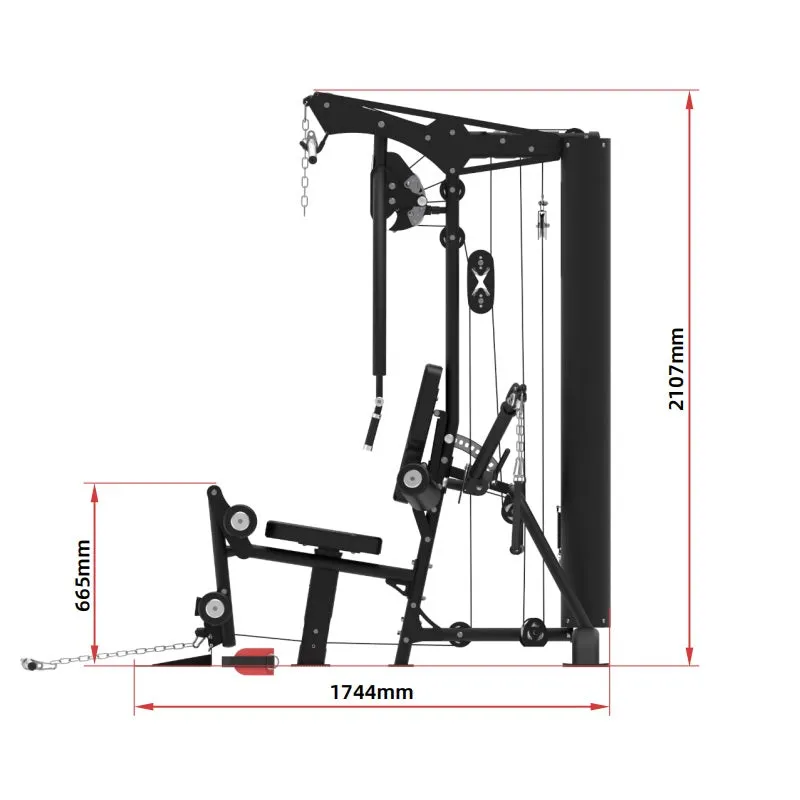 Rapid Motion MHG1002 Multi Gym - Light Commercial