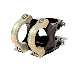 Renthal Apex Stem - 40mm 31.8 Clamp  /-6 1 1/8" Aluminum Black/Gold