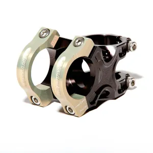 Renthal Apex Stem - 50mm 31.8 Clamp  /-6 1 1/8" Aluminum Black/Gold