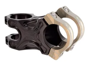 Renthal Apex Stem - 60mm 31.8 Clamp  /-6 1 1/8" Aluminum Black/Gold