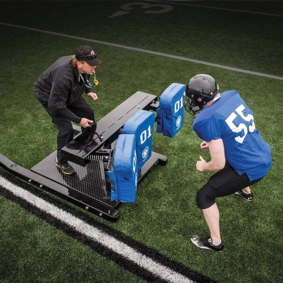 Rogers Three-Read Football Blocking Machine 410476