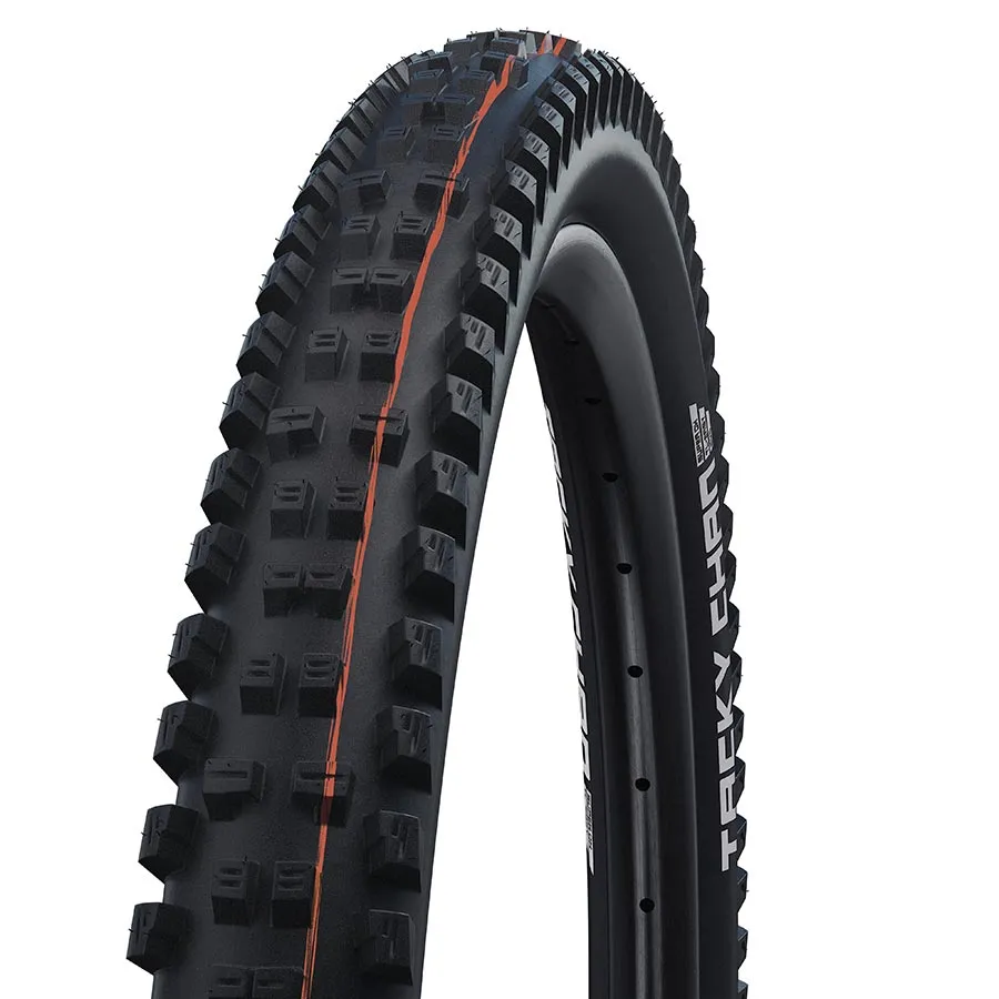 Schwalbe Tacky Chan Tire - 29 x 2.40 Tubeless Folding BLK Evolution Line Super Trail Addix Soft E-50