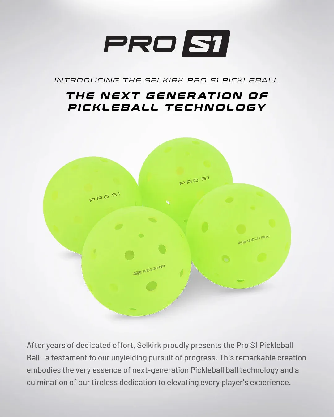 Selkirk Pro S1 Pickleball