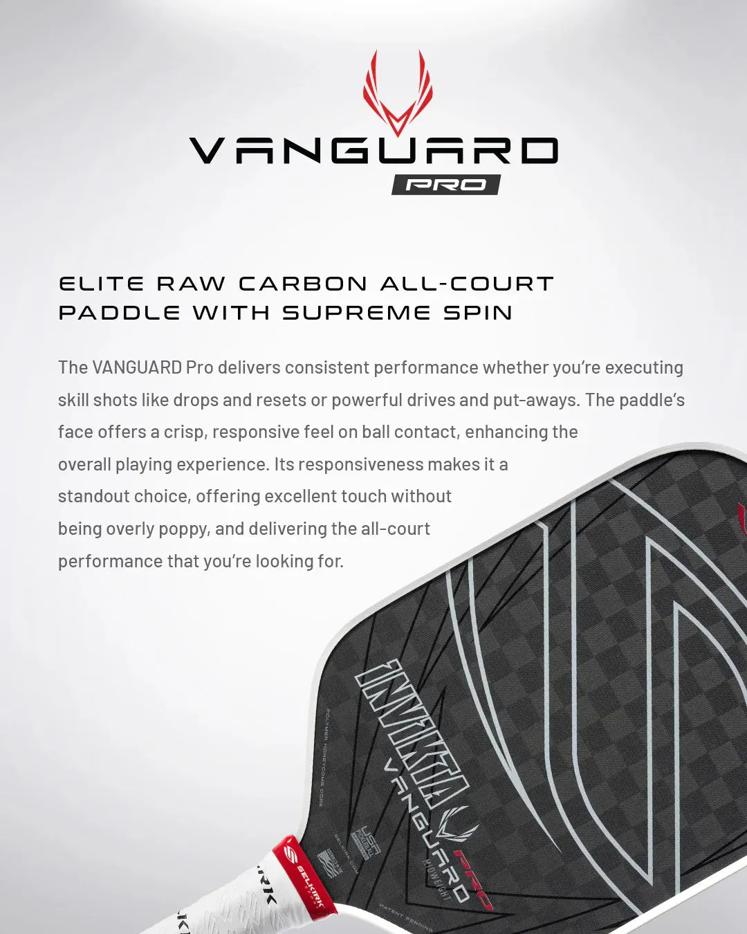 Selkirk Vanguard Pro Epic Pickleball Paddle