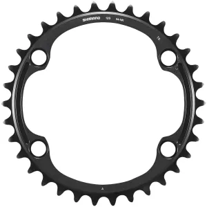 Shimano Dura-Ace FC-R9200 12-Speed Chainring - 34t Asymmetric 110 BCD BLK NK