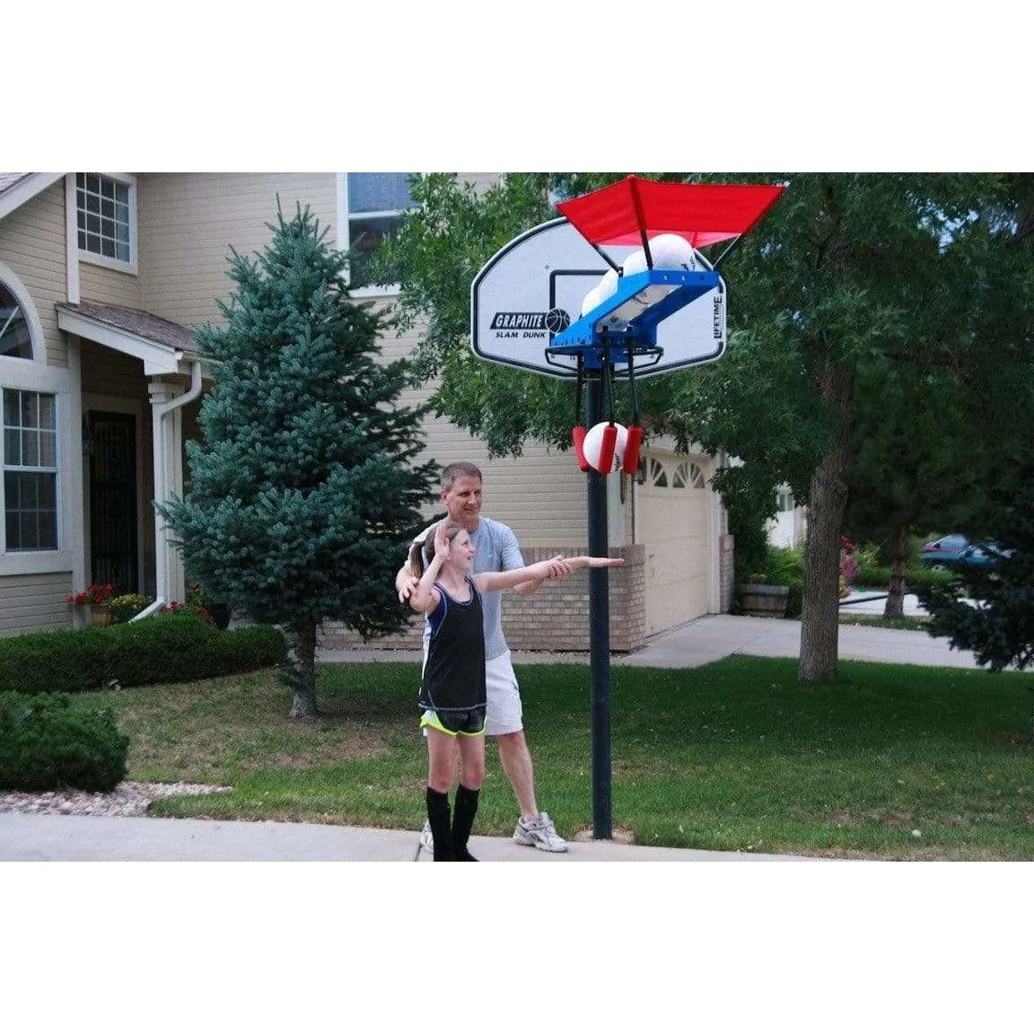 SpikeMate Volleyball Hitting Training System with Practice Net