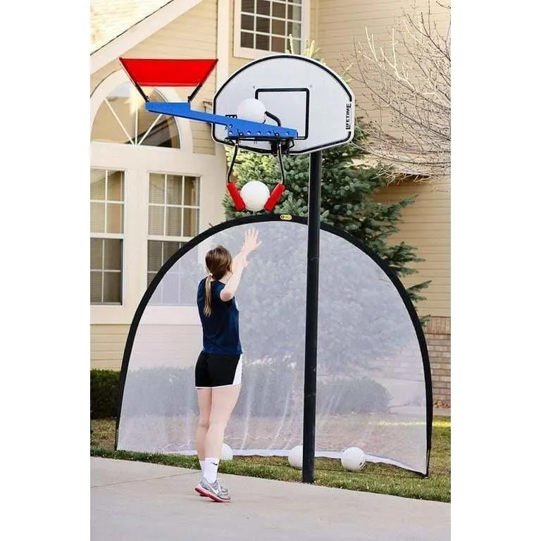 SpikeMate Volleyball Hitting Training System with Practice Net