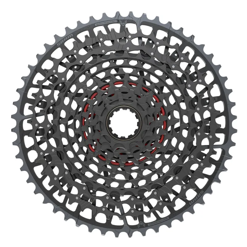 SRAM X0 Eagle T-Type XS-1295 Cassette - 12-Speed 10-52t For XD Driver Black