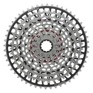 SRAM XX Eagle T-Type XS-1297 Cassette - 12-Speed 10-52t For XD Driver Silver/BLK