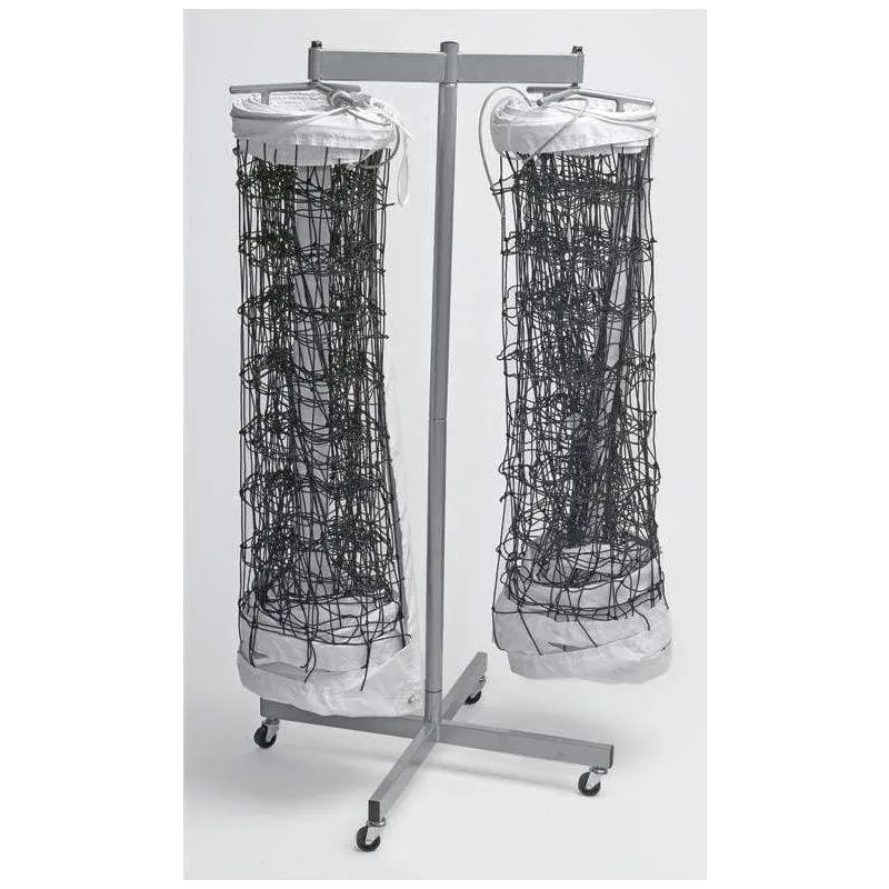 Tandem Double Volleyball Net Storage Rack TSDOUBLENET