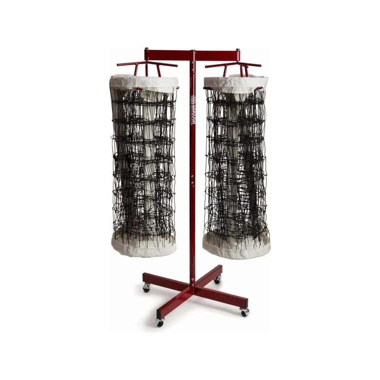 Tandem Double Volleyball Net Storage Rack TSDOUBLENET