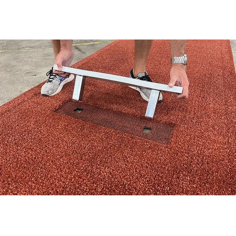 The Perfect Mound Defender Series Softball Pitching Mat Pro SBMPRO (13' x 4')