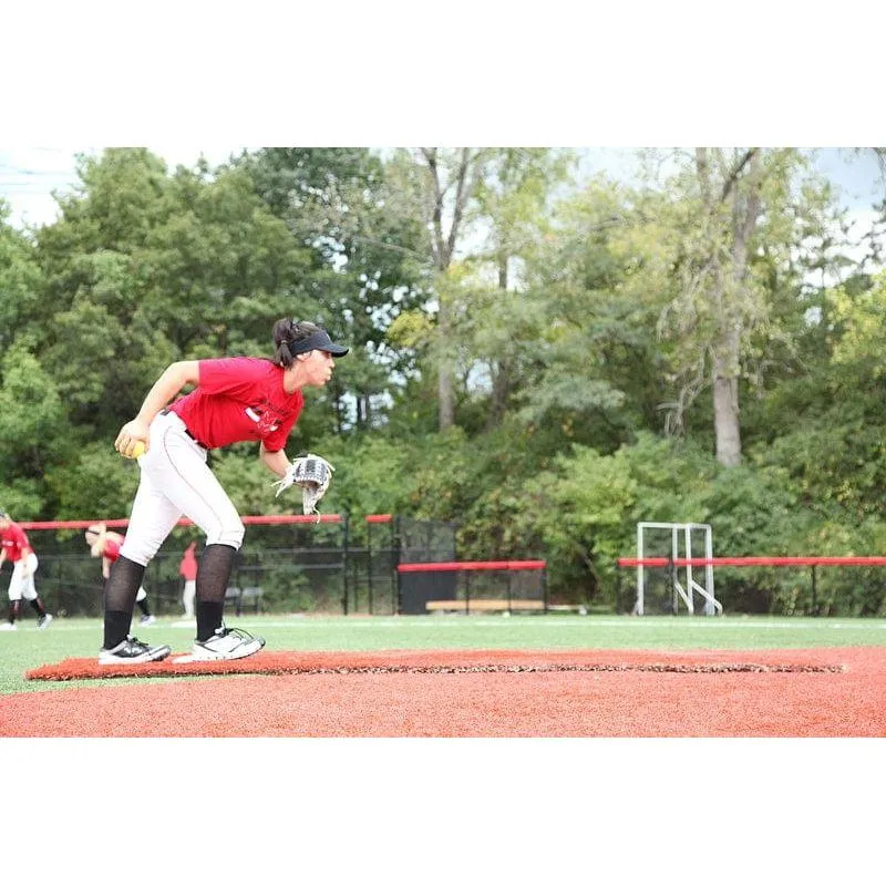 The Perfect Mound Defender Series Softball Pitching Mat Pro SBMPRO (13' x 4')