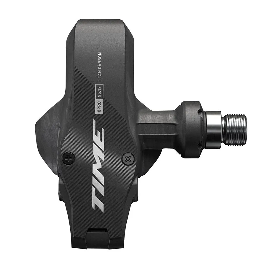 TIME XPRO 12 C1 57mm Pedals Body: Carbon Spindle: Titanium 9/16 Carbon Silver Pair