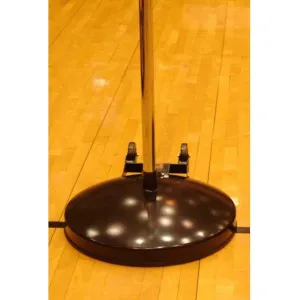 Trigon Sports Volleyball 24 Rollaway Standard Base & Pole Pair VBSTD24