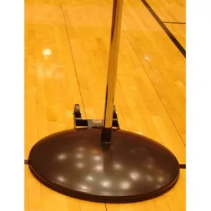 Trigon Sports Volleyball 30 Rollaway Standard Base & Pole Pair VBSTD30