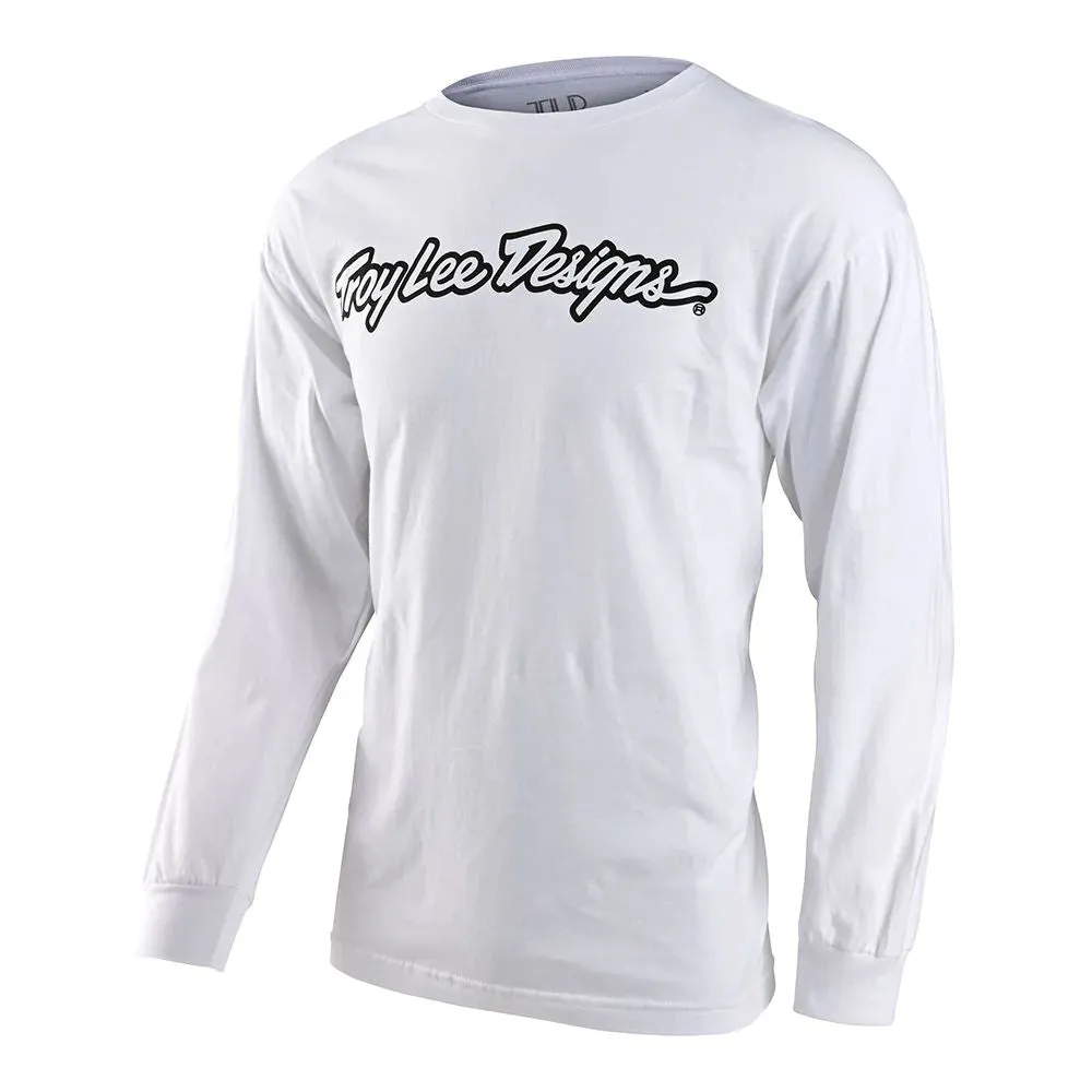 Troy Lee Designs Men's Signature Long Sleeve Tee