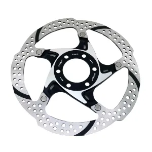 TRP-33 Disc Brake Rotor - 160mm 6-Bolt 1.8mm Silver/Black