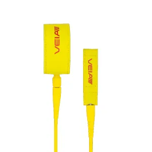 VEIA JJF Pro Standard Surfboard Leash - 6'/Yellow