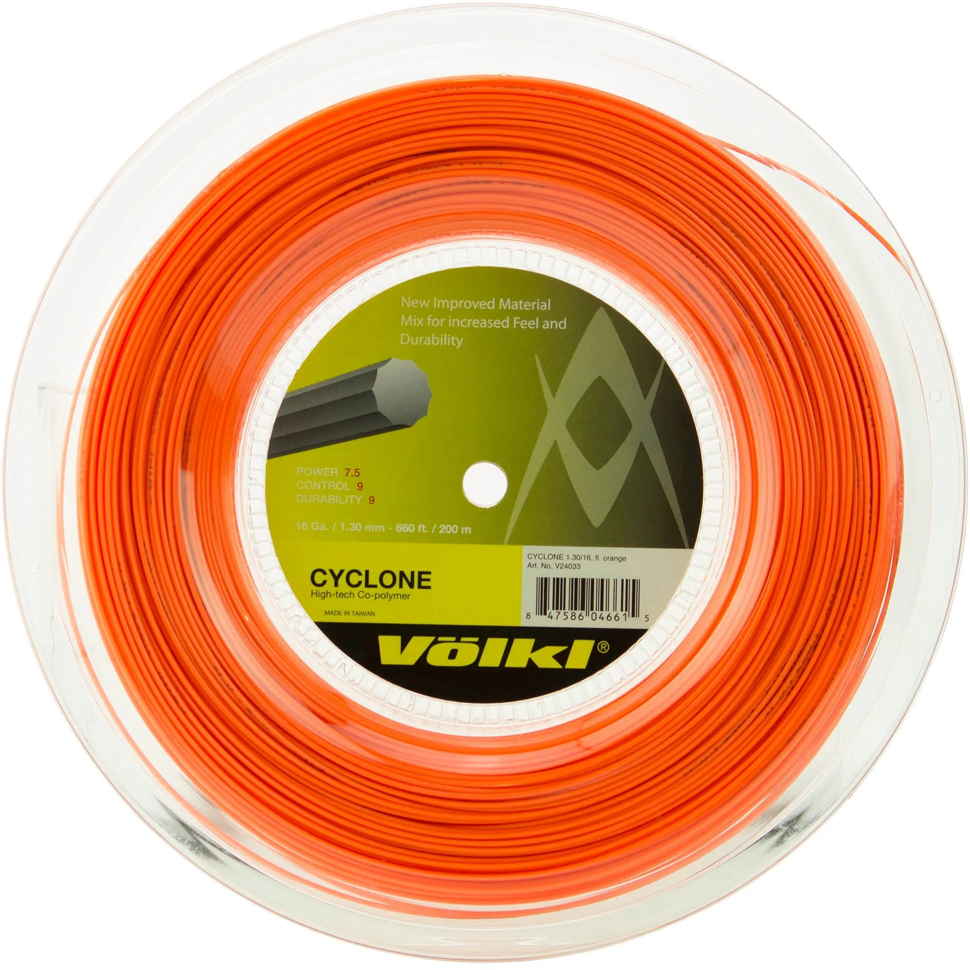 Volkl Cyclone Tennis String - 200m Reel