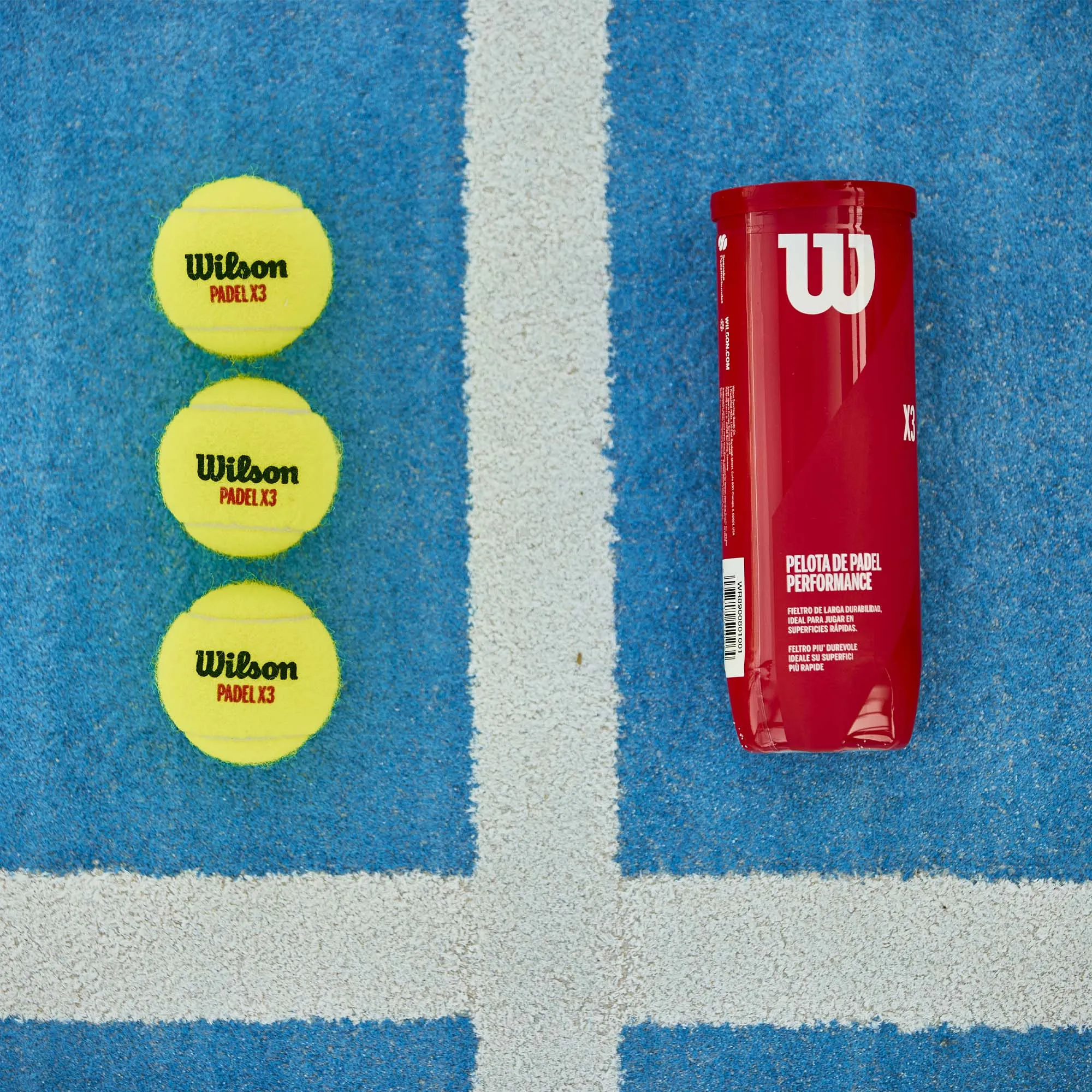 Wilson X3 Padel Balls - 6 Dozen