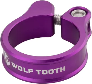 Wolf Tooth Seatpost Clamp - 31.8mm Bolt-On Ultraviolet Purple