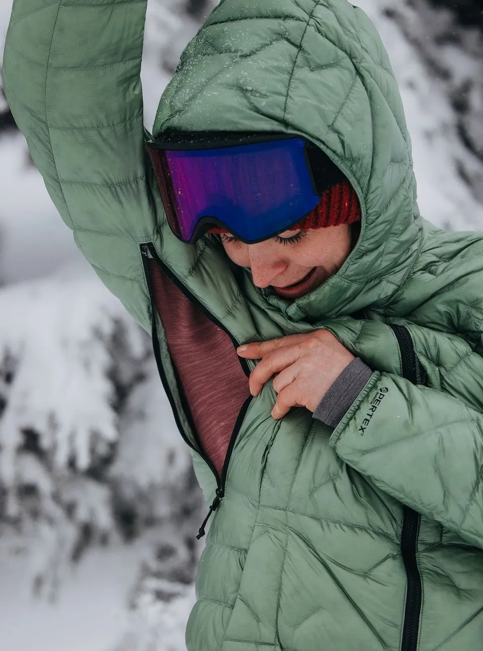 Women's Burton [ak] Baker Down Hooded Jacket