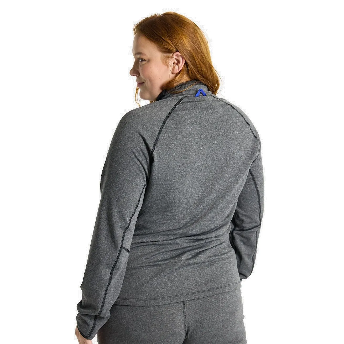 Women's Burton Stockrun Grid Half-Zip Fleece
