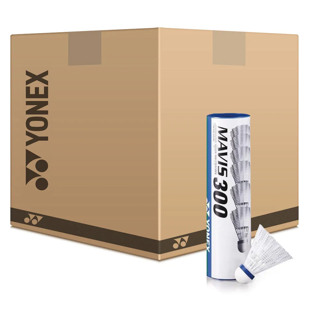 Yonex Mavis 300 White Shuttlecocks - 50 dozen